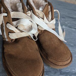 Ugg boots lace up boys or girls us kids size 13